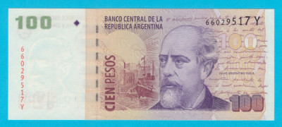 Argentina 100 Pesos 2003 &amp;#039;La Conquista del desierto&amp;#039; UNC serie: 66029517 Y foto