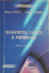 Managementul calitatii si performantei. Principii de baza foto