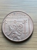 Moneda Anglia Two Pence 2015 -Luciu de batere, Europa