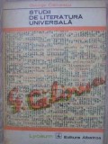 Studii Literatura Universala - George Calinescu, Albatros 1972, Lyceum, Beletristica, Biografii, Romana, Paperback