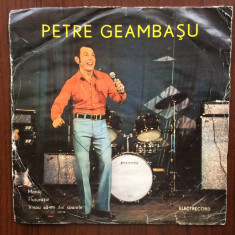 petre geambasu mona fluturasul 1976 disc single 7" vinyl muzica pop EDC 10466 VG