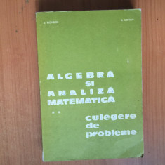 k2 Algebra Si Analiza Matematica Vol.2 Culegere De Probleme - D.flondor