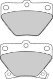 Placute frana Toyota Celica (Zzt23), Corolla (E12j, E12t), Prius Hatchback (Nhw20), Prius Limuzina (Nhw11), Yaris (Scp1, Nlp1, Ncp1), Yaris (P9), Yar