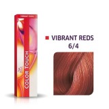 Wella Professionals, Color Touch, Fără amoniac, Vopsea de păr semi-permanentă, 6/4 Dark Blonde Red, 60 ml