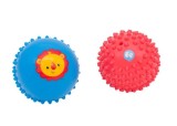 Set 2 bile colorate, pentru dezvoltare simturi bebe, multicolor, 0 luni +