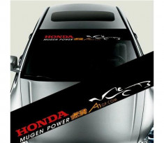 Sticker parasolar auto Honda foto