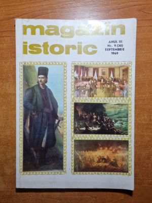 Revista magazin istoric septembrie 1969 foto