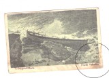 CP Techirghiol-Eforie - Prada valurilor, circulata 1930, colt stricat
