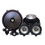 Set 2 Difuzoare componente, pe 3 cai si subwoofer VOLVO 2016+, Phoenix Gold ZD, 100 watts, 165 mm, 6.5 , 4 ohm