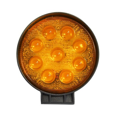 Lampa ceata cu 9 LED-uri 10-30V 27W unghi radiere 30 de grade tip spot Breckner Germany foto
