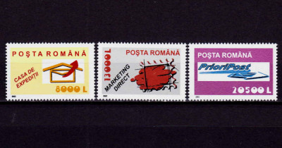 RO 2002 LP 1594,&amp;quot;Servicii postale II&amp;quot;, serie ,MNH foto