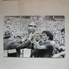 Fotbal: Steaua - "U" Craiova 2-1 - fotografie de presa Cupa României 1984-1985