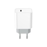 ColorWay - Wall Charger (CW-CHS026PD-WT) - Type-C PD3.0 PPS, Huawei SCP, Samsung AFC, Apple Fast Charge, 20W, Auto ID - White