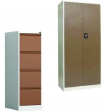 SET: FISET METALIC + CLASIFICATOR METALIC ASAMBLAT usi/sertare Maro, PLUS