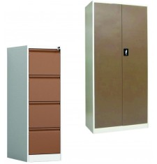 SET: FISET METALIC + CLASIFICATOR METALIC ASAMBLAT usi/sertare Maro, PLUS