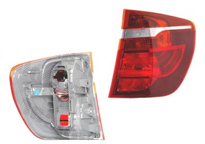 Stop spate lampa Bmw X3 (F25), 11.2010-04.2014; X3 (F25), 03.2014-, spate, Dreapta, partea exterioara; LED+P21W; fara suport bec, DEPO foto