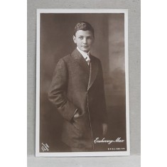 PRINTESA FRANZISKA ZU HOHENLOHE - SCHILLINGSFURST , SOTIA ALTEI SALE ARHIDUCELE MAX , CARTE POSTALA ILUSTRATA , MONOCROMA, NECIRCULATA , PERIOADA PRI