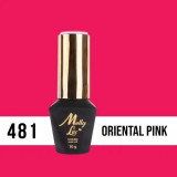 Gel UV/LED Molly Lac - Oriental Pink 481, 10ml