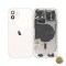 Capac Baterie Apple iPhone 12 Cu Carcasa Mijloc Alb Swap