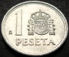 Moneda 1 PESETA - SPANIA, anul 1989 * cod 2382, Europa, Aluminiu