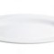 Platou oval din melamina alba, 52x36x4.5 cm