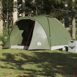 VidaXL Cort de pescuit 2 persoane, verde măsliniu, impermeabil