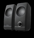 BOXE TRUST, 2.O, &quot;Remo&quot;, 2 x 8 W, cu fir, Jack 3.5mm, USB, &quot;TR-17595&quot; (timbru verde 2.00 lei)