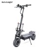 Halo Knight T107 Pro - Trotinetă electrică pentru cauciucuri de teren de 11 inchi, motor dublu 6000 W 60 V 38,4 Ah, viteză maximă de 95 km/h