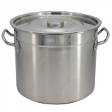 Oala Cazan Inox cu Capac si Manere 68L 45x46cm BH464568 106909 DNC CNN