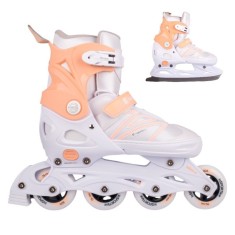 Patine/Role 2-in-1 Reglabile inSPORTline Frolita, M (37-40) foto