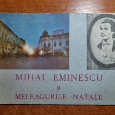 mihai eminescu si meleagurile natale - anii '80