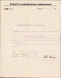 HST A890 Scrisoare de recomandare 1922 Deutsch-schwabischen Volksgemeinschaft
