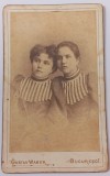 Fotografie pe carton Atelier G.Weber Bucuresti - cca 1900, Alb-Negru