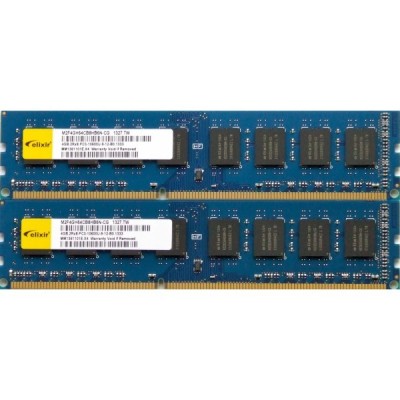 Memorie desktop 1 modul 4GB DDR3 Elixir PC3-10600U foto