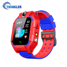 Ceas Smartwatch Pentru Copii Twinkler TKY-GK01 cu Functie Telefon, Localizare GPS, Camera, Lanterna, Joc Matematic, Apel de monitorizare, Rosu foto