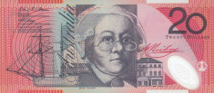 Bancnota Australia 20 Dolari 2008 - P59f UNC ( polimer ) foto