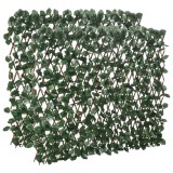 Outsunny Gard Artificial Extensibil cu 2 Secțiuni din Poliester și Ratan, 200x100 cm, Verde | Aosom Romania