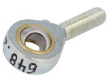 &Icirc;mbinare Articulată 8mm M8 Dreapta Alamă Oțel