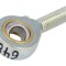 &Icirc;mbinare Articulată 8mm M8 Dreapta Alamă Oțel