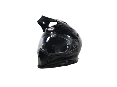 Casca moto dual cu ochelari, VCAN H331, marime XXL, culoare negru Cod Produs: MX_NEW ROY31044 foto