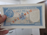 Cumpara ieftin Bancnota romania 5000 lei 1943 specimen