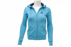 Hanorac sport Salomon Logo FZ Hoodie 353486 pentru Femei foto