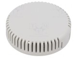 Carcasă pt. alarmă ABS gri ventilată 20,3mm