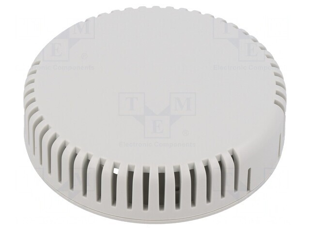 Carcasă pt. alarmă ABS gri ventilată 20,3mm