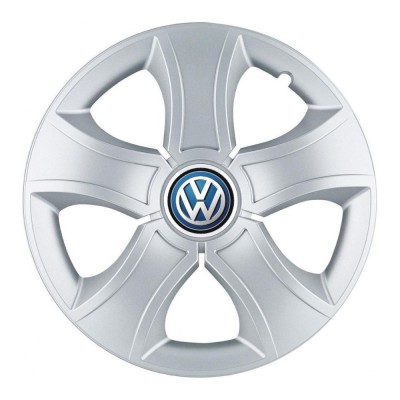 Set 4 Capace Roti 16 inchi (R16) Bis Gri, Compatibile Cu Volkswagen foto
