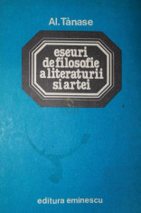 ESEURI DE FILOSOFIE A LITERATURII SI ARTEI foto