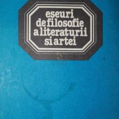 ESEURI DE FILOSOFIE A LITERATURII SI ARTEI