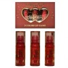 Set Rujuri de Buze Mate, KEVIN &amp; COCO, Be Mine 3 Culori, Lip-Gloss, 11 x 7.3 x 2.7cm, Roz, Varianta A, Flippy