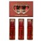 Set Rujuri de Buze Mate, KEVIN &amp; COCO, Be Mine 3 Culori, Lip-Gloss, 11 x 7.3 x 2.7cm, Roz, Varianta A
