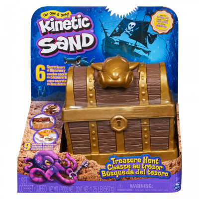 Kinetic sand cutia de comori foto